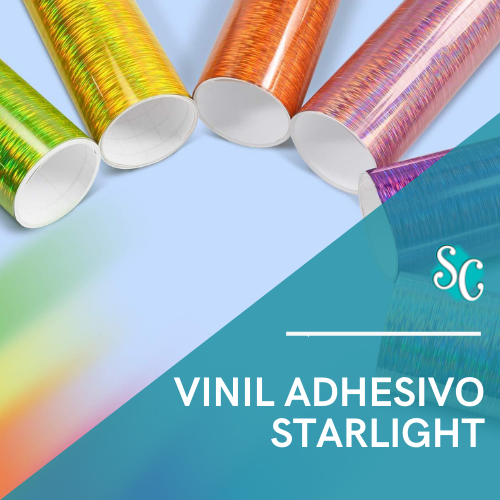 Vinil Adhesivo Permanente Specialty - Starlight