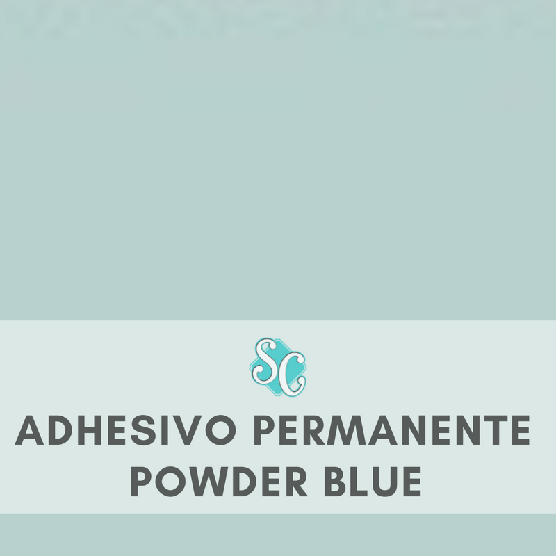 Powder Blue / Pie Cuadrado (12"x12")