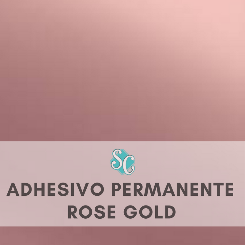 Rose Gold / Pie Cuadrado (12"x12")