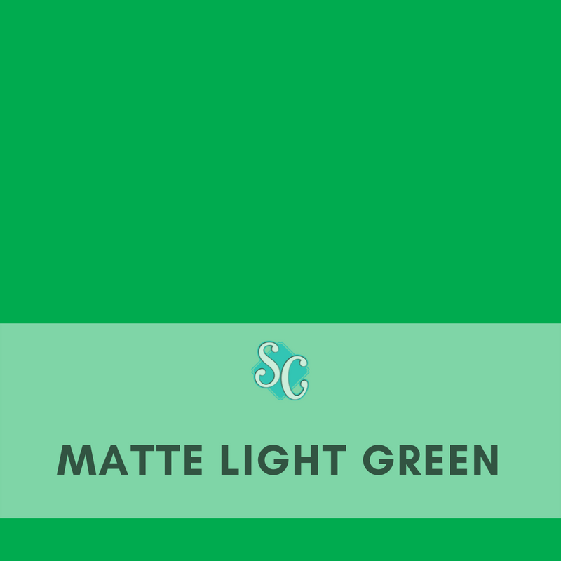 Matte Light Green / Pie Cuadrado (12"x12")
