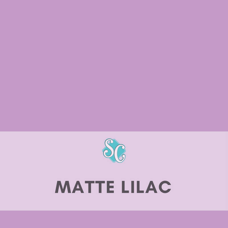 Matte Lilac / Pie Cuadrado (12"x12")