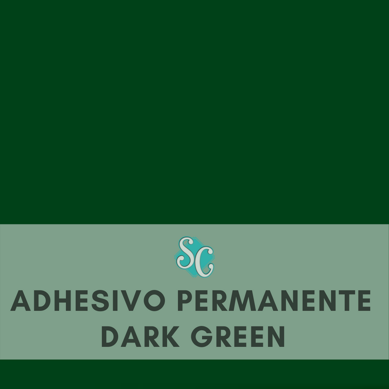 Dark Green / Pie Cuadrado (12"x12")