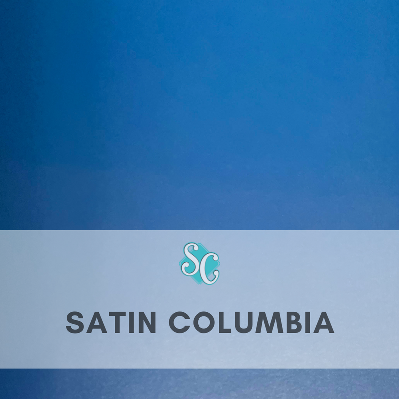 Satin Columbia / Pie Lineal (12"x15")