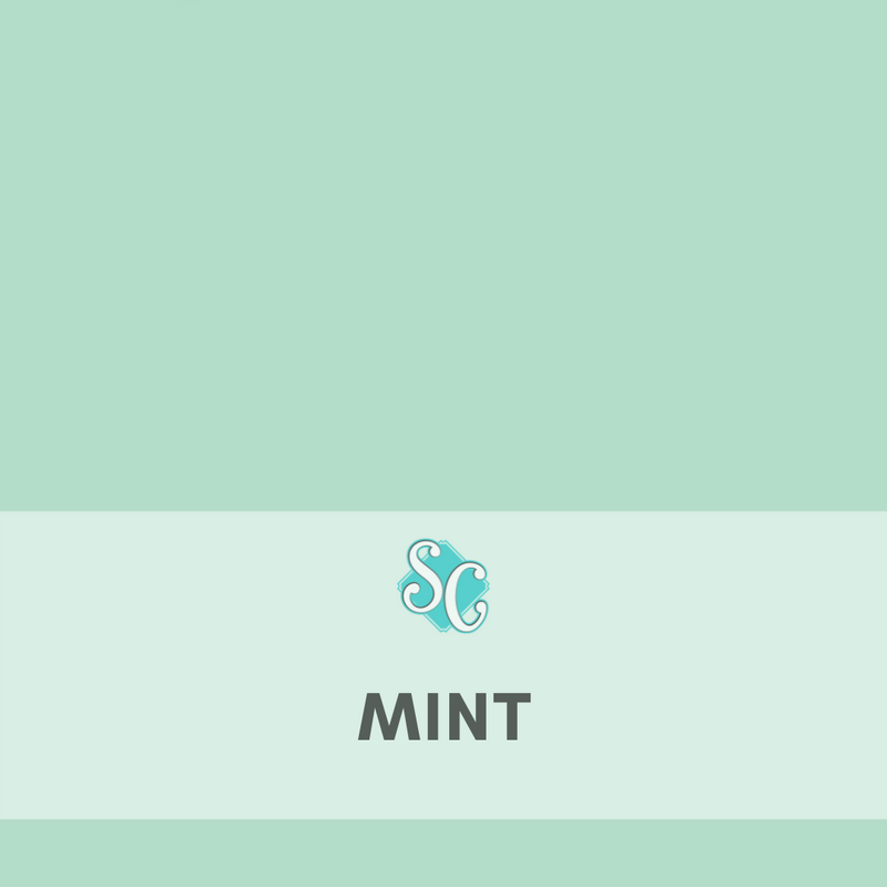 Mint / Pie Lineal (12"x15”)