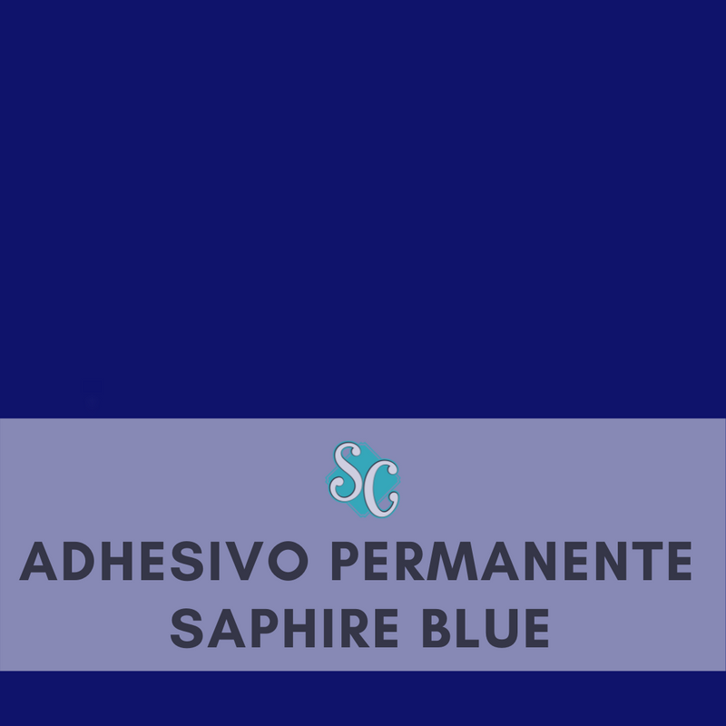 Saphire Blue / Pie Cuadrado (12"x12")