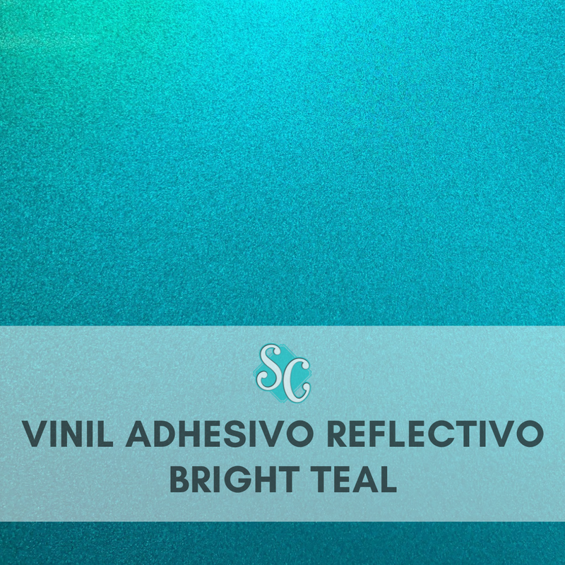Bright Teal / Pie Cuadrado (12"x12")