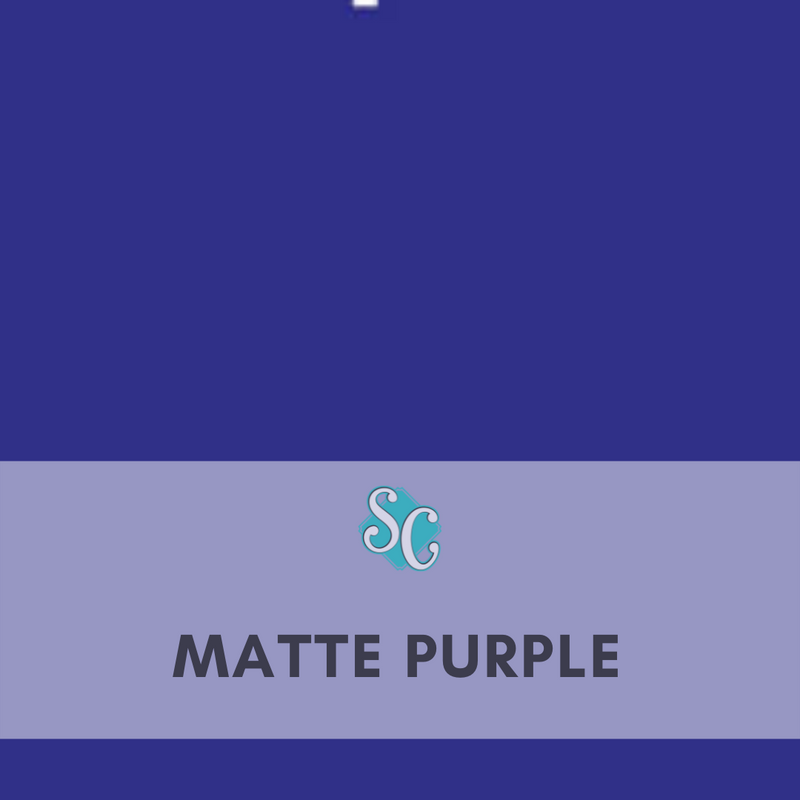 Matte Purple / Pie Cuadrado (12"x12")