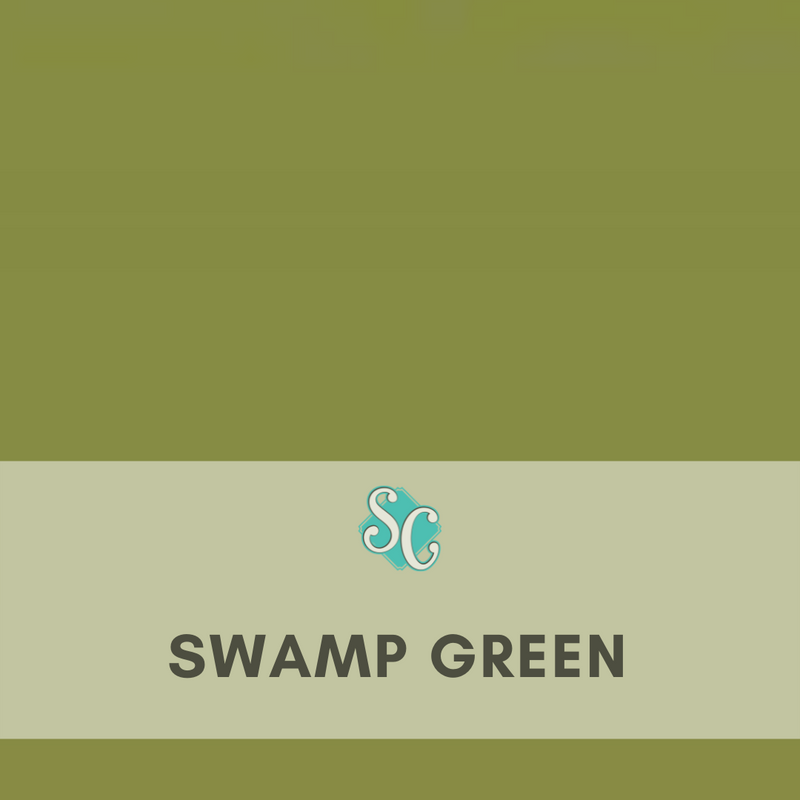 Swamp Green / Pie Cuadrado (12"x12")