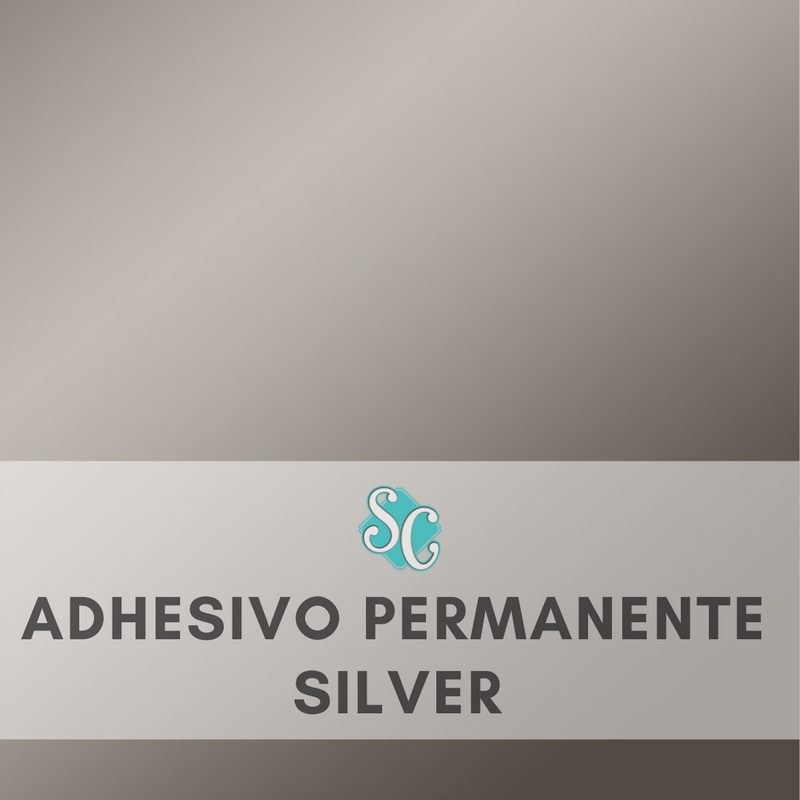 Silver / Pie Cuadrado (12"x12")
