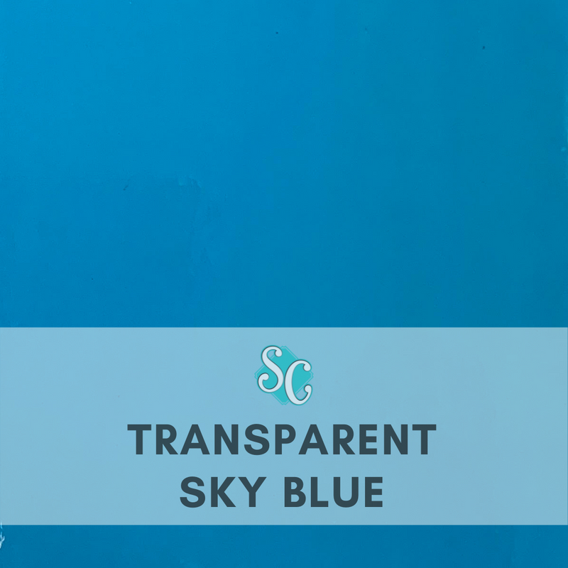 Sky Blue / Pie Cuadrado (12"x12")