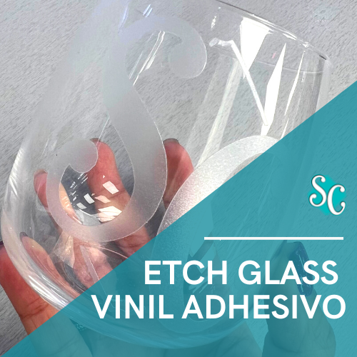Etch Glass - Vinil Adhesivo Permanente
